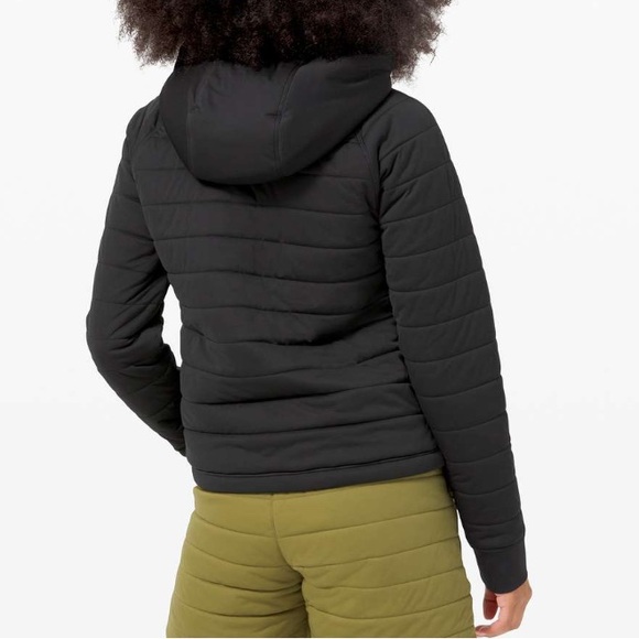 Lululemon dynamic movement hoodie in black size 4 - Picture 2 of 5